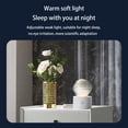 thumbnail image 5 of JeashCHAT USB Rechargeable Spring Night Light T-ouch Sensor Ambient Light, Soft Warm White Night Light For Hallway, Bedroom, K-ids Room, Kitchen, Stairs, 5 of 6