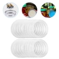 thumbnail image 3 of White Silicone Sealing Rings for Home Use Food Grade Supple and Reusable 20 Pieces, 3 of 9