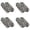 Silver 4PCS, variant on 12PC Stainless Steel Wire Cleaning Ball Kitchen Store Cleaning Ball Steel Wool Scrubber Pad Used For Dishes