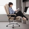 thumbnail image 2 of Designer Ergonomic Office Chair Mobile Folding Lounge Recliner Living Room Chairs Accent Comfy Sillas De Oficina Salon Furniture My Lux Decor Round, 2 of 17