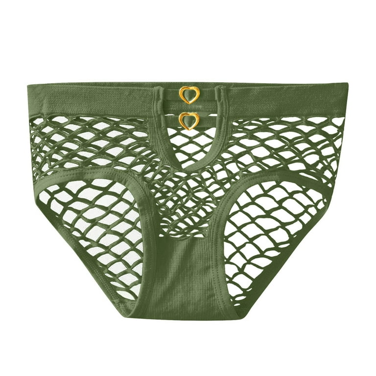 Mid-Waist Women's Cotton Panties Sexy Bondage Sports Panties Large Size  Breathable Women's Underwear (Color : Green, Size : 4PCS_L) : :  Clothing, Shoes & Accessories