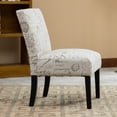thumbnail image 4 of Roundhill Furniture Botticelli Slipper Chair, Beige, 4 of 8