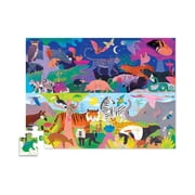 Crocodile Creek Opposites - Night & Day Floor Puzzle 48 Pcs