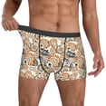 thumbnail image 2 of Kdxio Men's Boxer Briefs with Floral Paisley Print - Comfortable and Breathable Underwear for Everyday Wear, 2 of 7