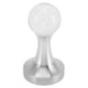 thumbnail image 3 of Martillo de prensa de café con Base de acero inoxidable para café en polvo con bola de cristal para cocina y cafetería, pilar plateado de 58mm/2,3 pulgadas, 3 of 14