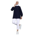 thumbnail image 2 of Navy Blue - Crew neck - Tunic - Refka, 2 of 5