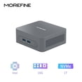 thumbnail image 3 of MOREFINE M8 N150 MINI PC WiFi 5 BT5.0 DDR4 32G 1TB NVME Windows11 Pro Mini computadora SSD de doble canal PC portátil para juegos, 3 of 5