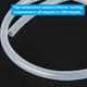 thumbnail image 4 of Uxcell 1/2" ID x 19/32" OD Tubo de Silicona 1 Rollo 3.28ft Manguera de Silicona Pura Alta Flexible Transparente, 4 of 6