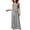 a-55Light Gray11, variant on Womens Solid Color Round Neck Sleeveless Maxi Dress With High Waist A Line Skirt Stretchy Dress For Beach Vacations Weekend Trips Everyday Summer Outings Leisure Dress