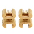 thumbnail image 4 of Copper Hinges, Hidden Hinge Multifunctional Wear Resistance 2PCS 180 Degree  For Cabinet Table Door, 4 of 8