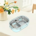 thumbnail image 3 of Stainless Steel Leakproof Bento Box Portable Lunch Box for Students Kids, 3 of 7