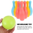 thumbnail image 2 of 1 Set Kid Bowling Toy Funny Educatinal Toy Indoor Sports Kit (Random Color), 2 of 8