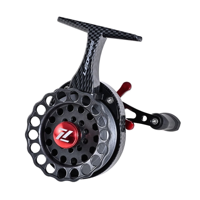 Pêche sur Glace en Plein Air Reel - Ratio 3.5:1, Roulements 4+1, 190g