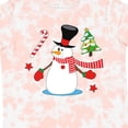 thumbnail image 4 of Inktastic Top Hat Snowman with Christmas Tree and Candy Cane Boys or Girls Toddler T-Shirt, 4 of 5