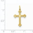 thumbnail image 2 of Beautiful 14K Laser Designed Cross Pendant, 2 of 2