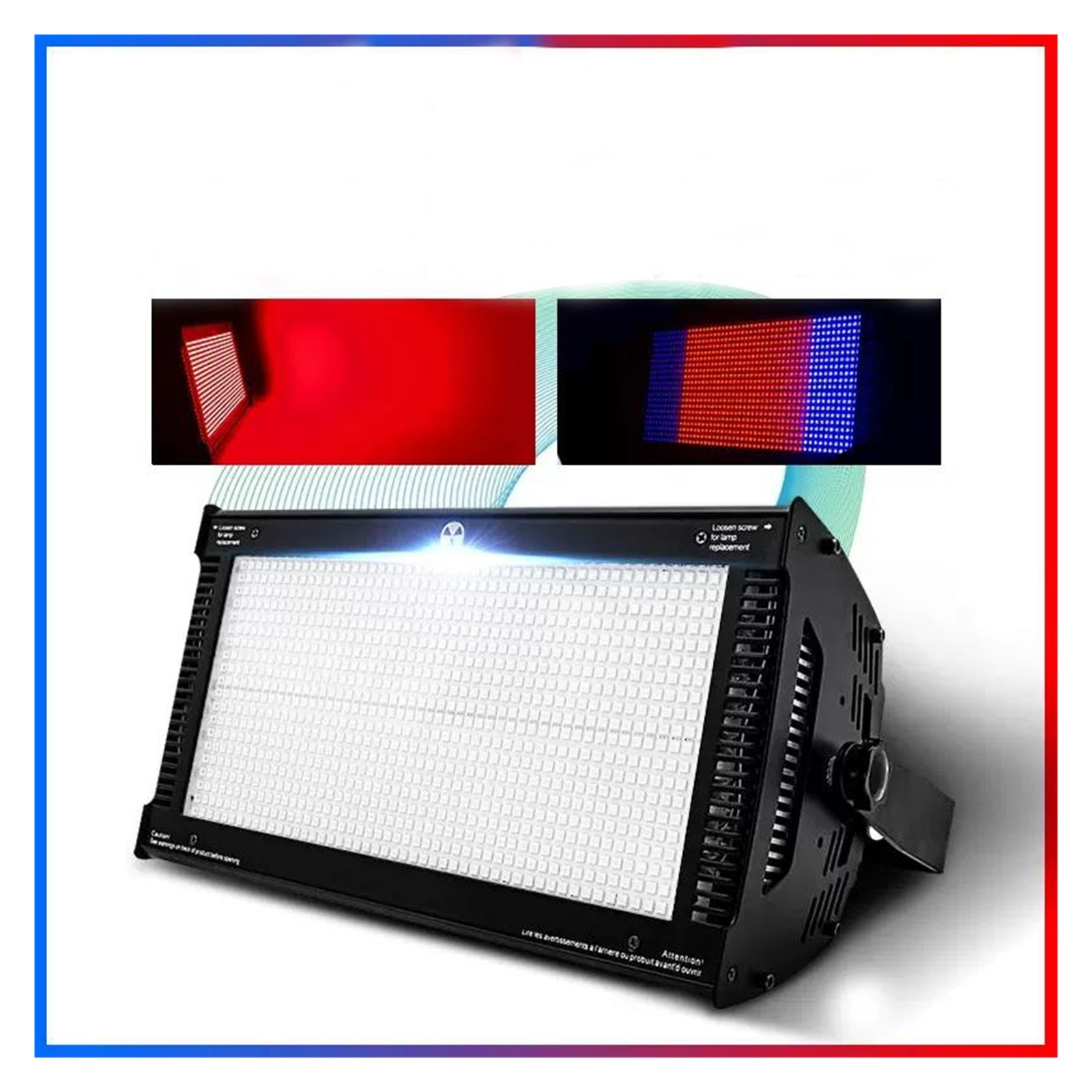Atomic Bar Stage Lighting LED 8 +8 Segment Strobe Light Horse Racing Wash Flash Marquee Light Background Dyeing Lights ,Party Event Wedding Holiday Bar Club