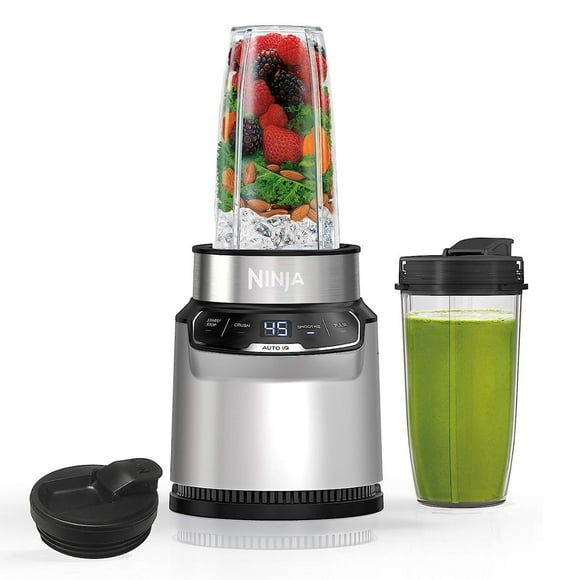 Batidora personal Ninja Nutri Pro compacta 1100 vatios BN401 Auto-iQ