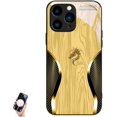 thumbnail image 1 of Urgalaxy Personalized Dragon Glass Phone Case, for iPhone 16/15/14/13/12/11 Plus Pro Max, Magnetic Design Full Coverage Anti-Drop Phone Case (for iPhone 13 Mini,Yellow), 1 of 8