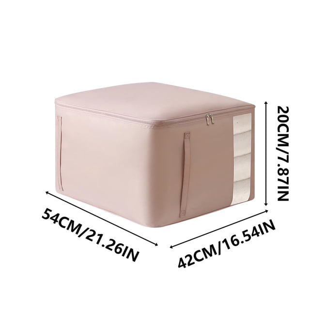 Fiudx Bolsas de Almacenamiento, Organizador de Edredones Gongsatin para Chaquetas de Plumón, Bolsa de Compresión para Edredones de Seda, Solución para Guardar Ropa de Cama, Suministros para Mudanzas,