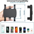 thumbnail image 2 of Support de Cellulaire pour Tableau de Bord, Support de Téléphone de Voiture Rotatif à 360 Degrés pour iPhone et Android, Support de Téléphone de Voiture Sécurisé pour une Grand Compatibilité (4.0-7.0 Pouces), 2 of 5