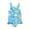 A-Blue, variant on JIAHONG 6-9 Month Swimsuit Girls, Girls Rash Guard Swimsuit Quick Dry Bathing Suit for Big Kids Tropical Swim Suits for Tween