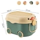 thumbnail image 1 of Toy Storage Box Children Storage Box Wheel Toy Box Toy Organize Box Toy Storage Box Multi Purpose Cute Duck Cover Plastic Clothes Organize Box With Wheel For Children Anggrek No, 1 of 1
