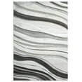 thumbnail image 2 of Abani Luna Collection Area Rug Mid Century Modern Bedroom Living Room Decor Floor Rug 5 x 8 Grey Gold, 2 of 7
