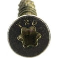 thumbnail image 3 of #8 x 1" Zinc Plated Steel Star Drive Interior Nibs Bugle Head Wood Screws, 3 of 3