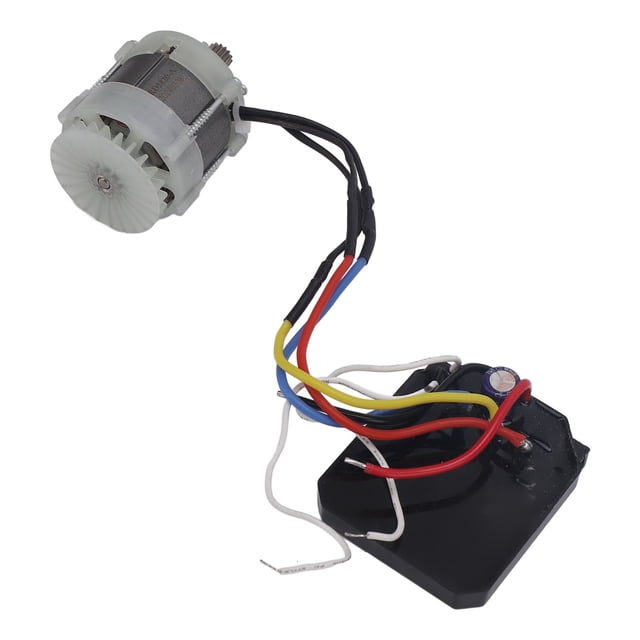 21V 14 Dents Mini Scie Moteur Sans Balais, Polyvalent Résistant à la Rouille DIY Haute Puissance Mini Scie Moteur pour 4 6 8 Po Scie à Chaîne Électrique Sans Fil