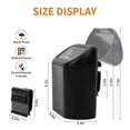 thumbnail image 2 of Car Trash Can Bin With Lid And Trash Bags Small Car Garbage Can Leakproof Mini, 2 of 5