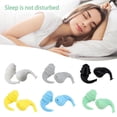 thumbnail image 4 of 2x Bouchons d'Oreilles Imperméables pour Dormir Portables Doux Réduction de Bruit Natation F1R0, 4 of 9