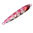 thumbnail image 3 of Señuelo de pesca de metal hundido, cuchara de fundición realista, cebos luminosos (rosa), 3 of 4