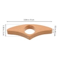 thumbnail image 2 of Wooden Thumb Ring Book Holder Single Handed Page Holder For Reading Present For Bookworms Reading Enthusiasts And Teachers, 2 of 8
