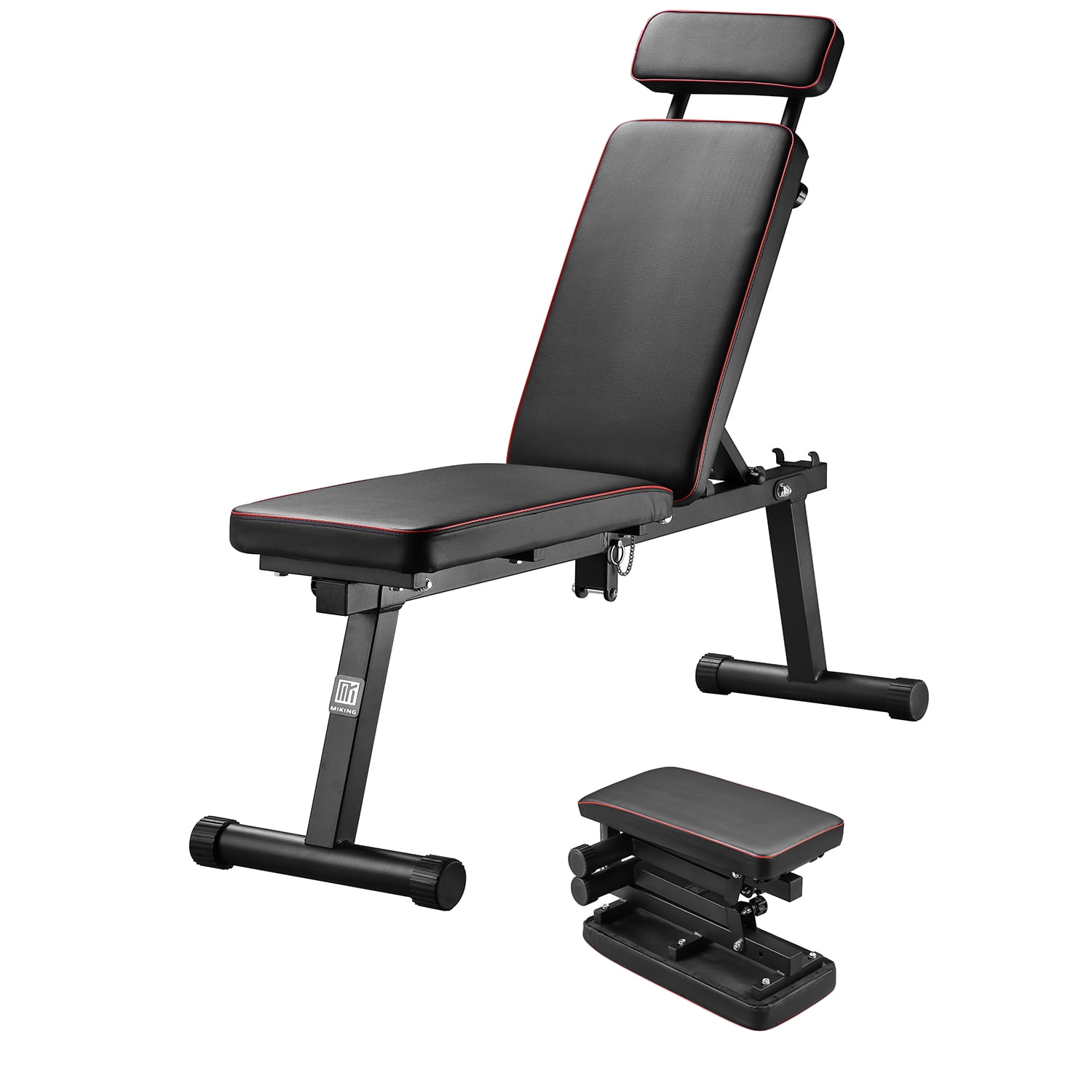 Ainfox Adjustable Weight Bench with Fast Folding, Strength Training