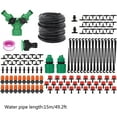 thumbnail image 3 of 30M Drip Irrigation System Kit - Garden Watering Kit with Timer, Tubing, Hose & Fittings for Flower Beds and Plants - Includes 15m Pipes, Drippers, Connectors,Adapters, 3 of 9