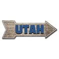 thumbnail image 1 of SignMission P-ARROW8-999558 8 x 24 Po Large Signe Flèche Utah, 1 of 1