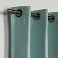 thumbnail image 3 of Bouclair Rideau Occultant Darja Aqua Écume de Mer 54x84 Po (137x213 cm), 3 of 9