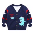 thumbnail image 7 of Gyratedream Little Boys Girls Dinosaur Cardigan Sweater Toddler Kids Knitted Coat Child Outwear, 7 of 7