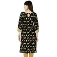thumbnail image 2 of Abstract Kurta Bollywood Designer Women Ethnic Kurti Cotton Tunic Dress, 2 of 3