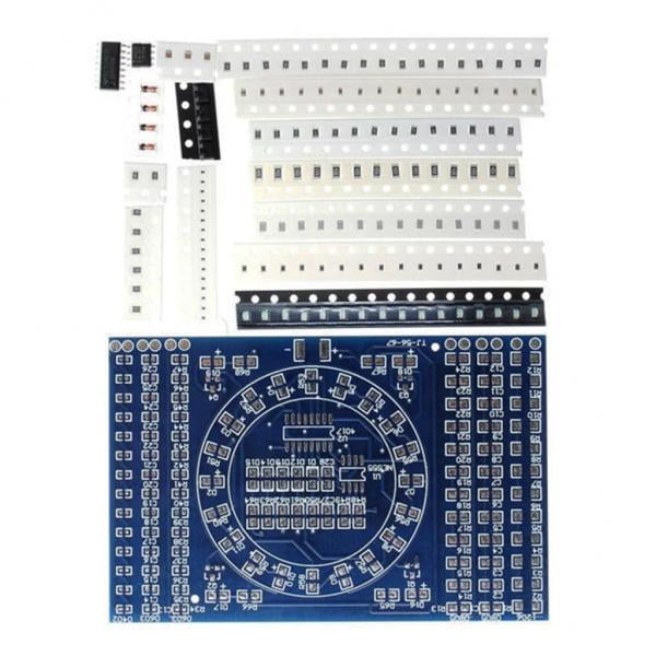 2x Transistor de Equipo de Entrenamiento de de Soldadura de Tablero de Práctica de Soldadura de Componentes SMD Zulema Tablero de práctica de soldadura