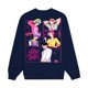 thumbnail image 4 of Moonsky Sudadera pop Demon Hun/er, sudadera Huntrix con cuello redondo, jersey de manga larga para mujer y hombre, ropa de calle, moda urbana (Azul marino M), 4 of 5
