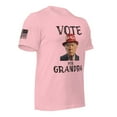 thumbnail image 3 of VOTE FOR GRANDPA TRUMP 2024 Unisex t-shirt (Pink, 3XL), 3 of 4