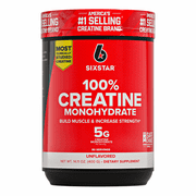 Six Star Pro Nutrition 100% Creatine Powder, Supports Muscles, Unflavored, 14.11 oz, 80 Servings