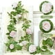 thumbnail image 5 of Simulation Rose Rattan Fake Flowers Rattan Home Decorative Vines Landscaping Decorative Simulation Rattan, 5 of 6