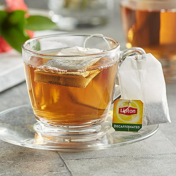 Lipton Decaffeinated Black Tea Bags - 72/Box - Walmart.ca