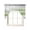 Green, variant on Sage Green Gray Swag Curtains for Kitchen Neutral Abstract White Ombre Texture Valances for Windows Rod Pocket Small Window Treatment Topper for Cafe Bedroom Bathroom Living Room Decor 56x36 Inch
