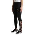 thumbnail image 2 of PUMA Ladies' Lace-Up Legging (M, Black-Gold), 2 of 2