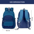thumbnail image 3 of DAKIMOE School Backpack for College High Middle School Fashion Student bag, Cute Aesthetic Teen Bookbag for Teens Women, 3 of 7