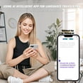 thumbnail image 2 of Translation Earbuds Real Time, 144 Languages Translation Device Ai Translator Earbuds Translating Headphones Real Time Ai Headphones Language Translation, 2 of 7