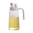 thumbnail image 2 of Gnmfd Olive Oil Dispenser Bottle 630ML, Leakproof Glass Oil Container with Auto Flip Lid Non Drip Spout for Kitchen Vinegar Cooking Wine Seasoning, 2 of 6
